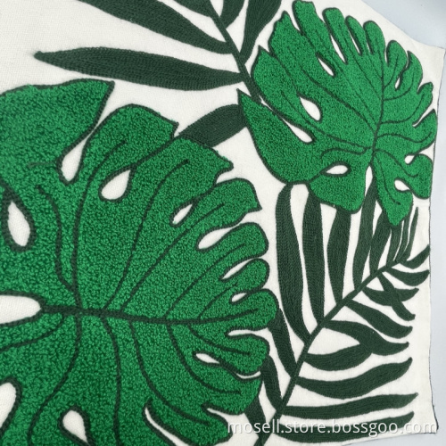 Simple Pattern Cotton Linen Home Backrest Cover